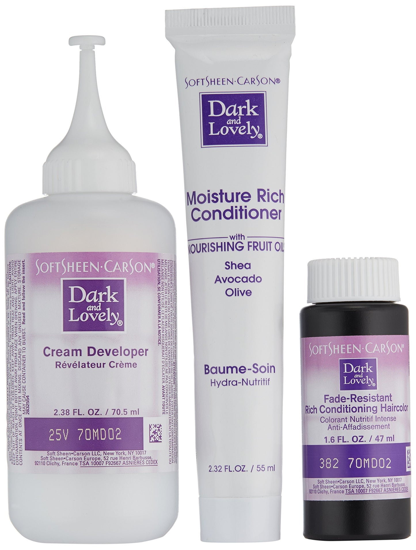 SoftSheen-Carson Dark and Lovely Fade Resist Rich Conditioning Color, Midnight Blue 382