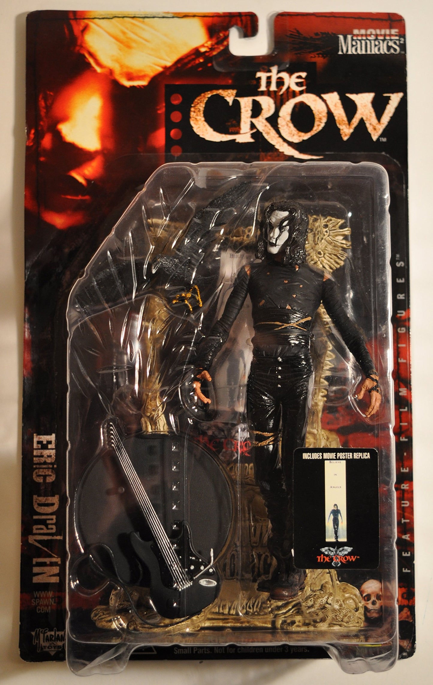 Movie Maniacs 2: The Crow Eric Draven Mcfarlane Action Figure