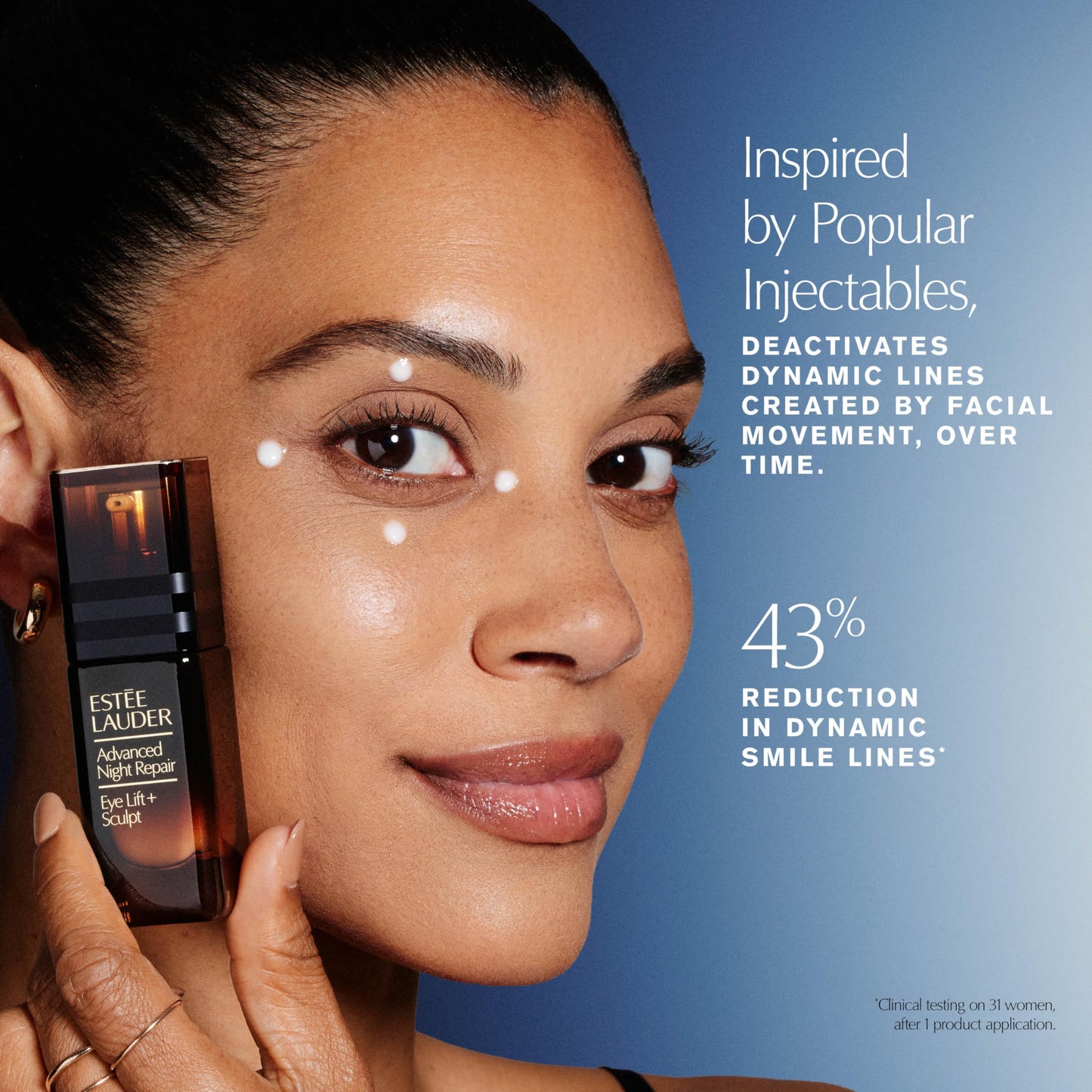 Estée Lauder Advanced Night Repair Eye Lift + Sculpt | Eye Cream with 2HA Volume Filler & Hexapeptide-8, 0.5 Fl Oz