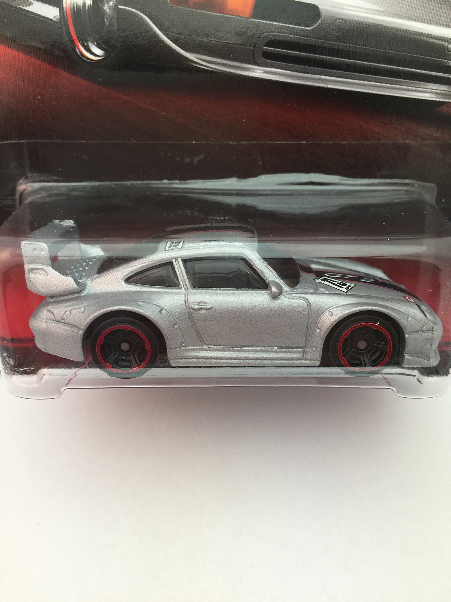 HOT WHEELS PORSCHE SERIES SILVER PORSCHE 993 GT2 4/8
