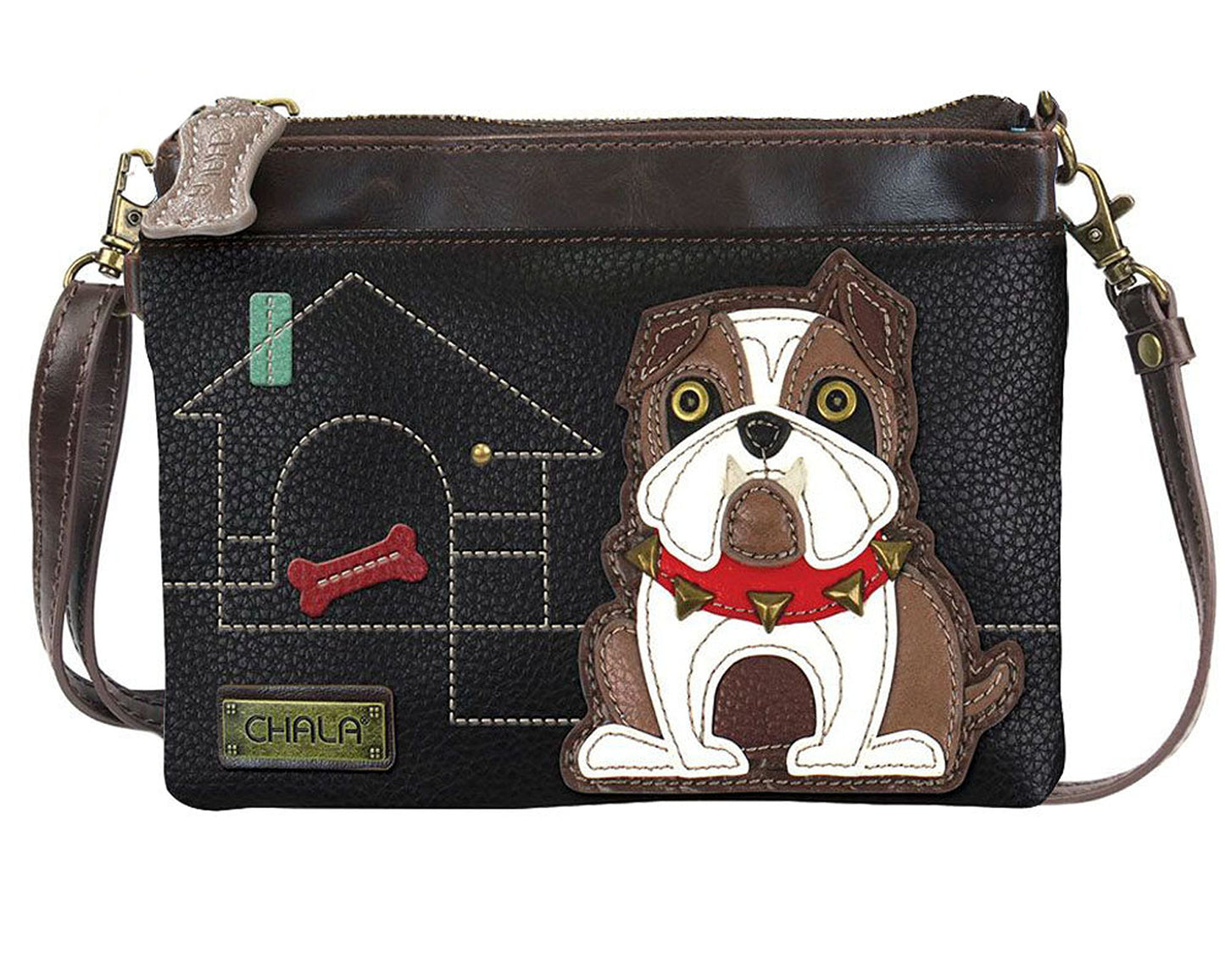 Chala Bulldog Mini Crossbody Handbag