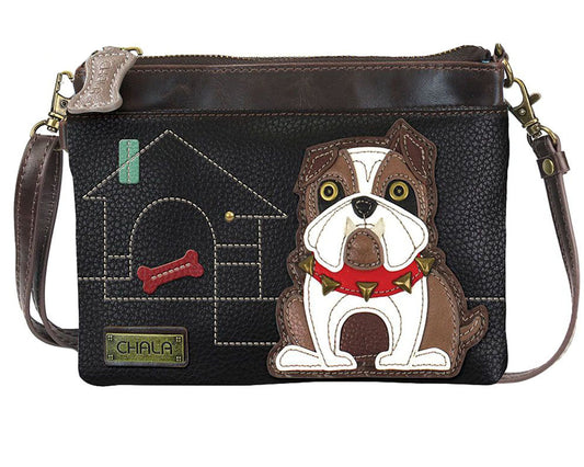 Chala Bulldog Mini Crossbody Handbag Fashion CHALA