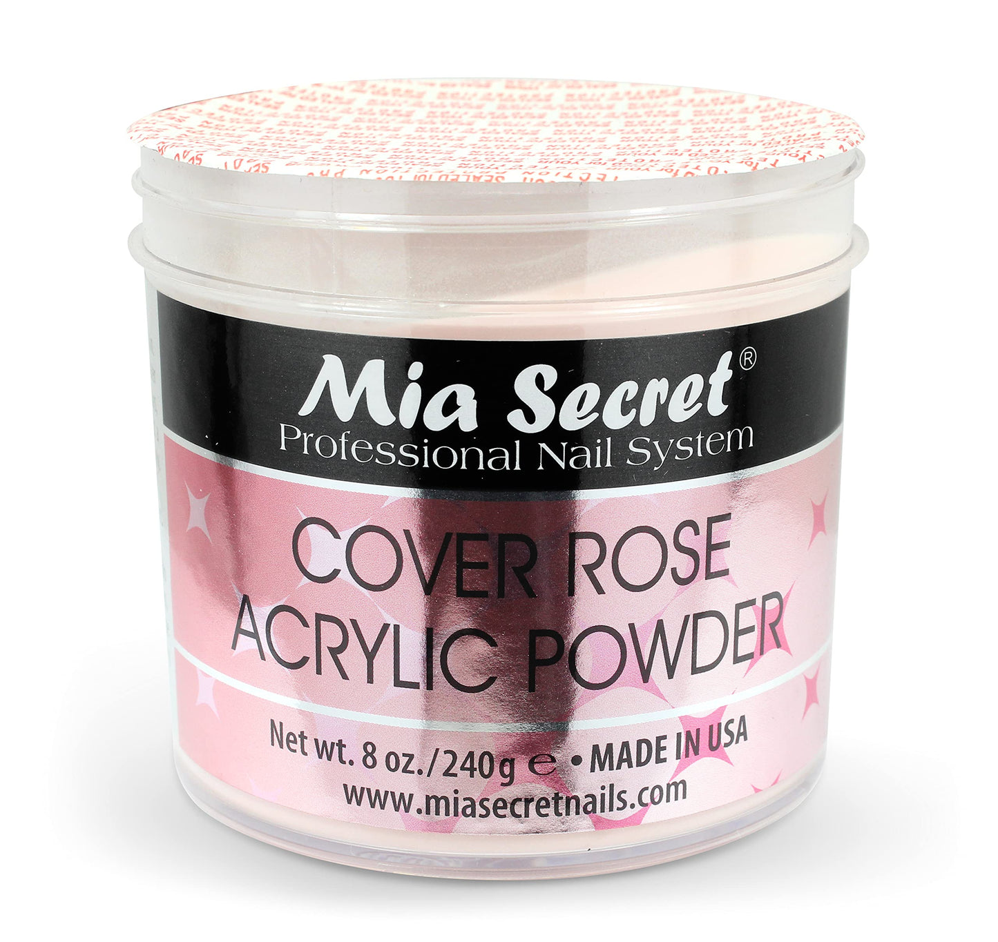 Mia Secret Professional Nail System Cover Rose Acrylic Powder 8oz Beauty & Personal Care Mia Secret