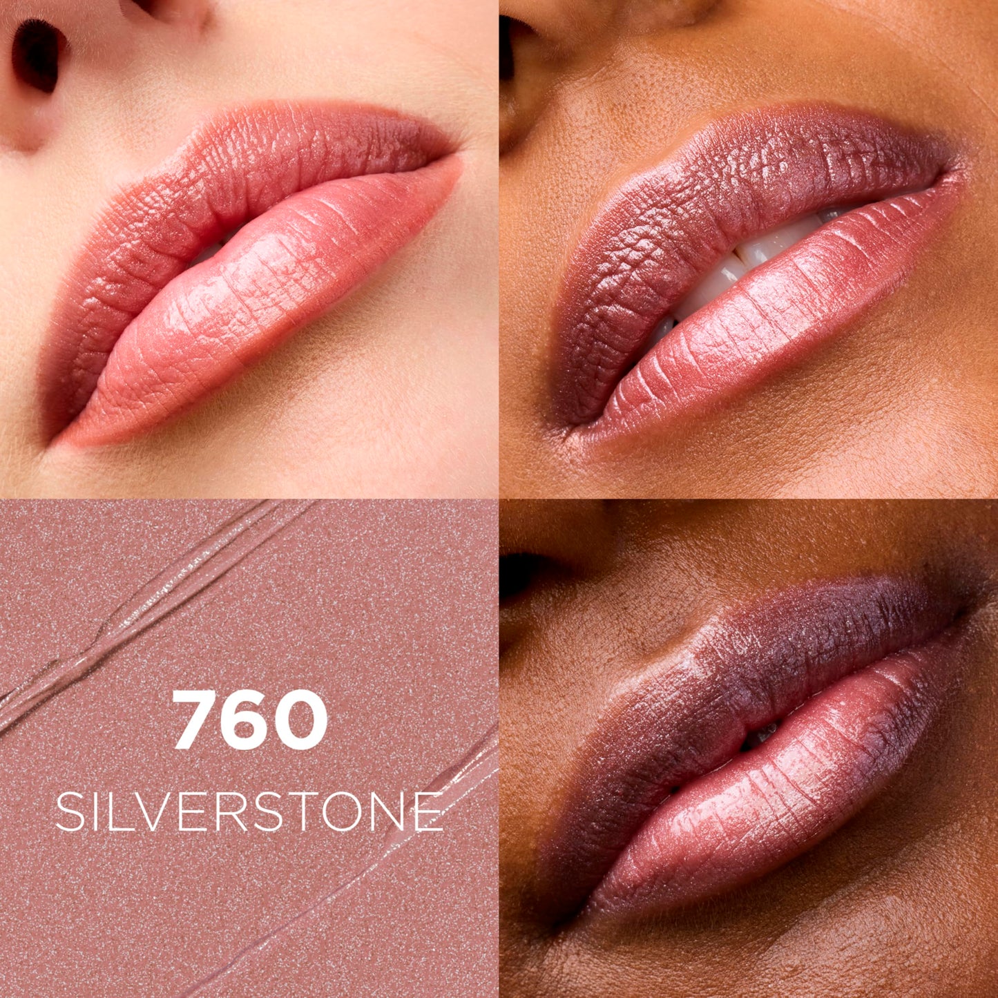 L'Oreal Paris Colour Riche Original Creamy, Hydrating Satin Lipstick with Argan Oil and Vitamin E, Silverstone , 1 Count