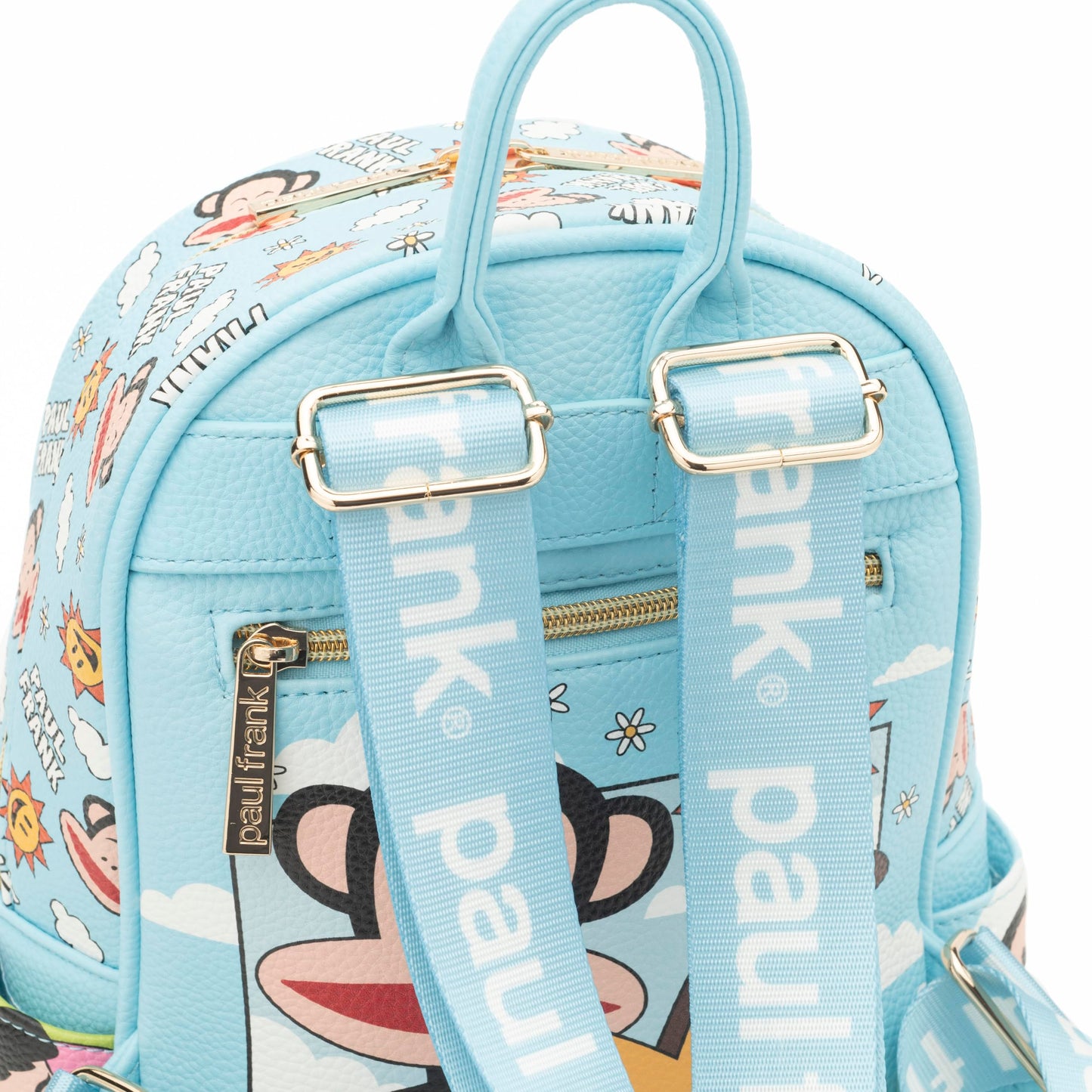 Wondapop - Paul Frank 11"" Vegan Leather Fashion Mini Backpack, Blue