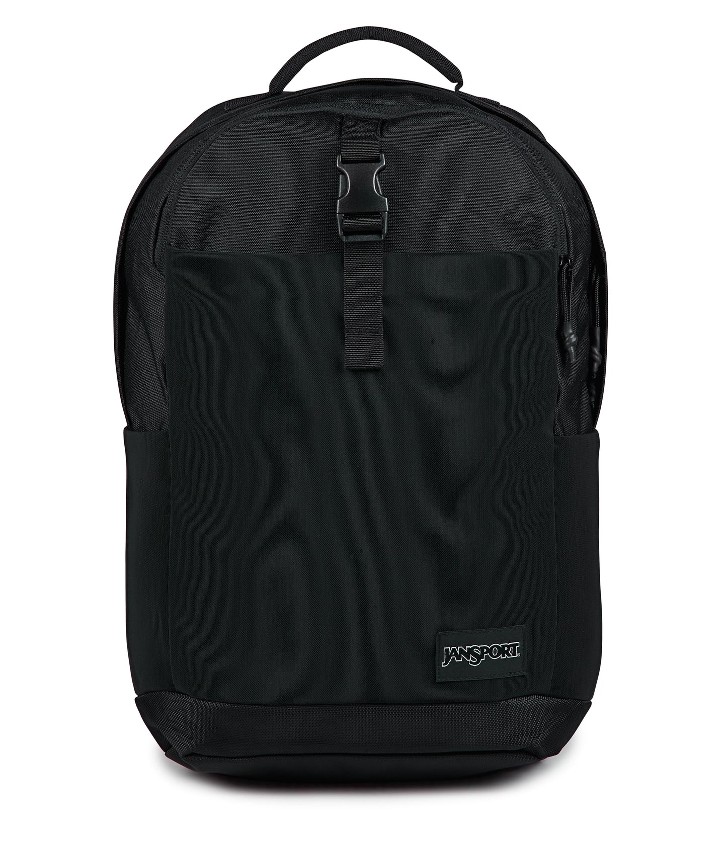 JanSport Journey Pack Backpack - Large Main Compartment, Dual Water Bottle Pockets, 15-inch Padded Laptop Compartment with Tricot Lined Sleeve, Black