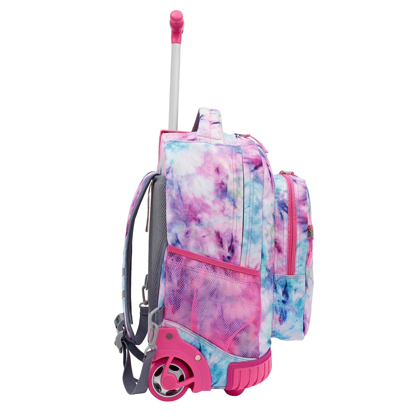 Travelers Club 18" Rolling Backpack with Shoulder Straps, Tye Dye