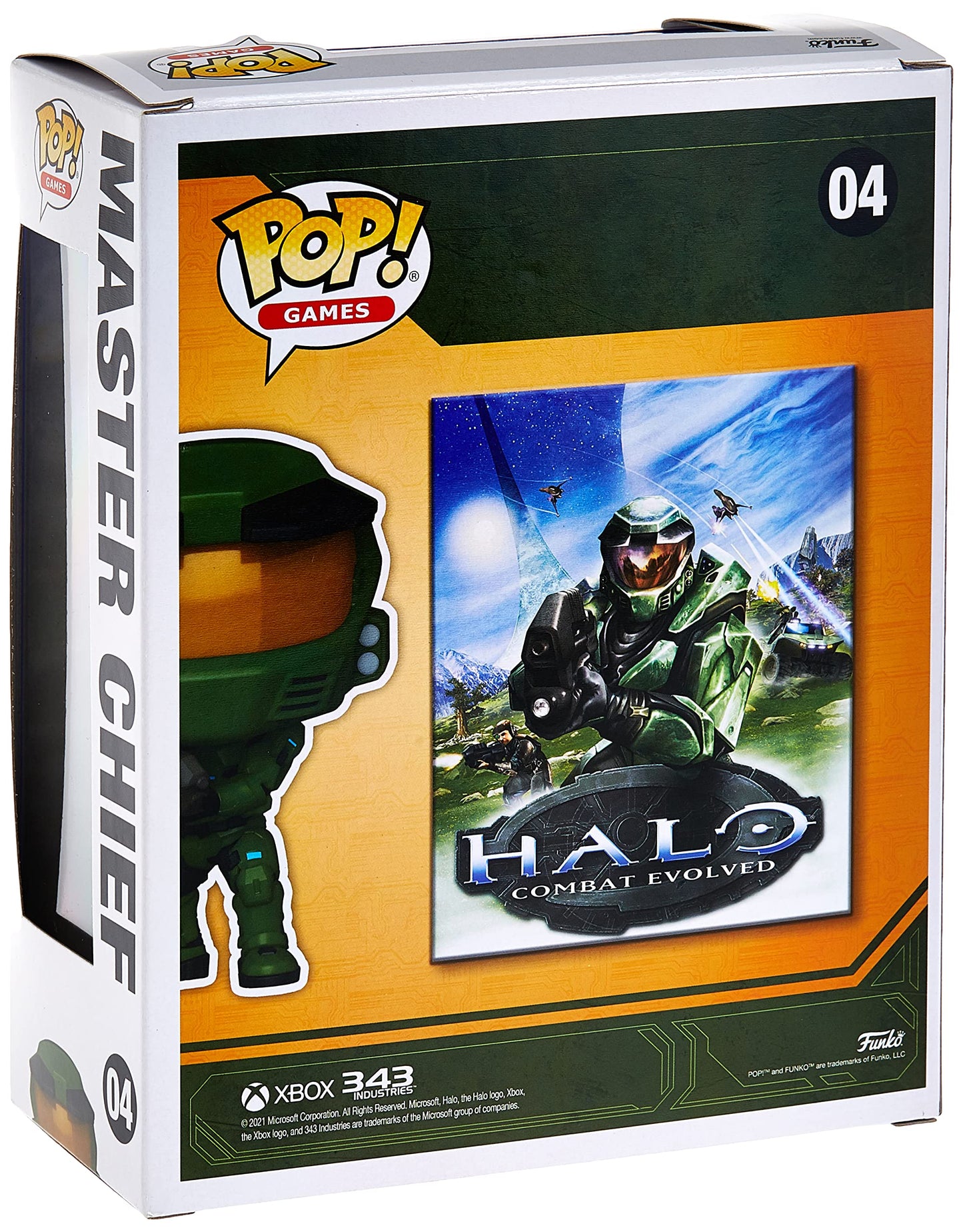 Funko Pop! Game Cover: Halo - Master Chief - Collectible Vinyl Figure - Includes Premium Plastic Protective Box - Gift Idea - Official Merchandise