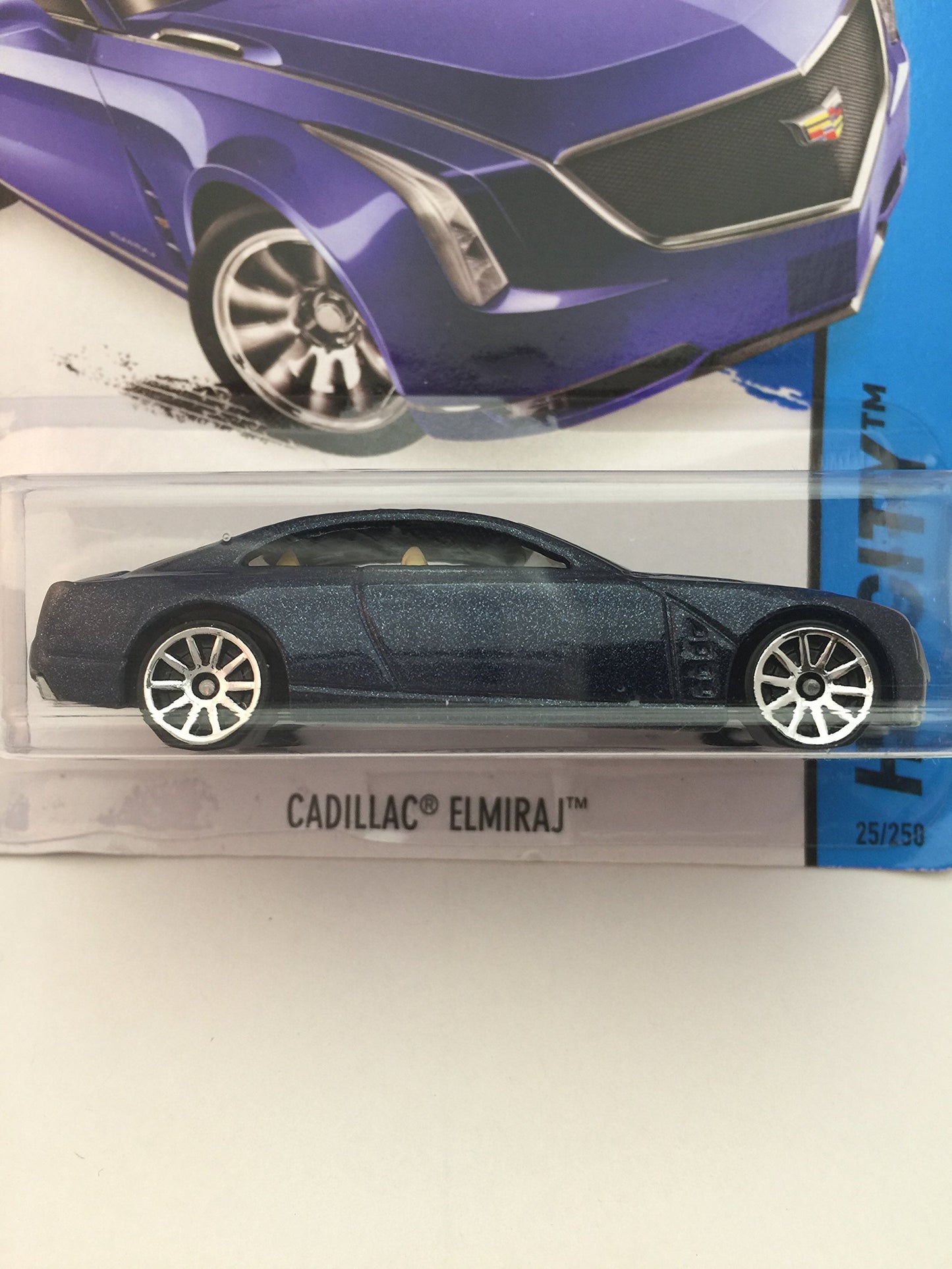 Hot Wheels, 2015 HW City, Cadillac Elmiraj [Blue] 25/250