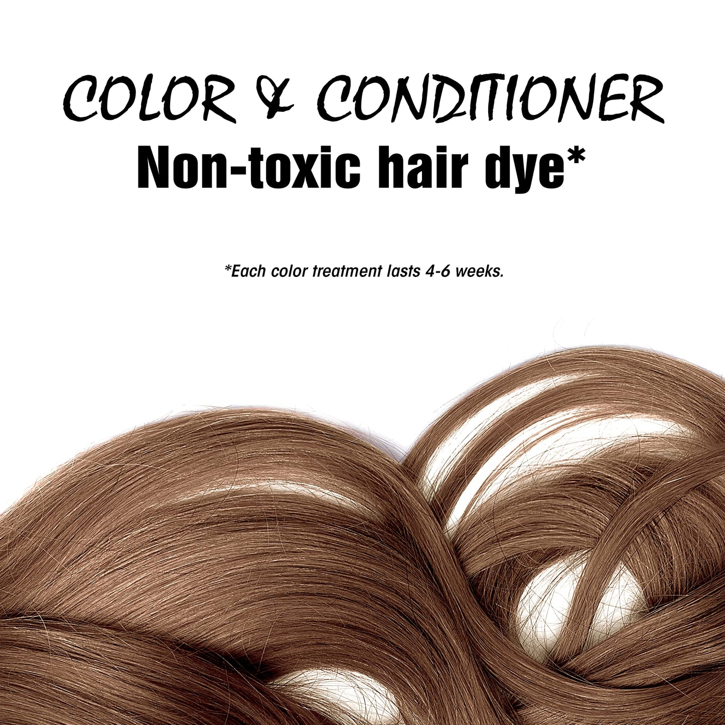 Hair Color Light Brown 4 OZ2