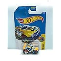 HOT WHEELS HW ART CARS 10/10 YELLOW ROCKET BOX 38/365