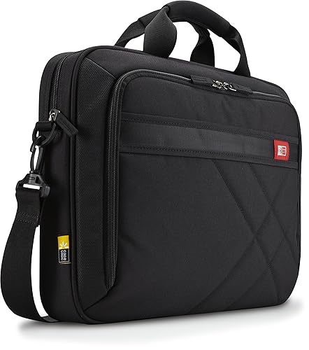 Case Logic 15-Inch Laptop and Tablet Briefcase, Black (DLC-115)
