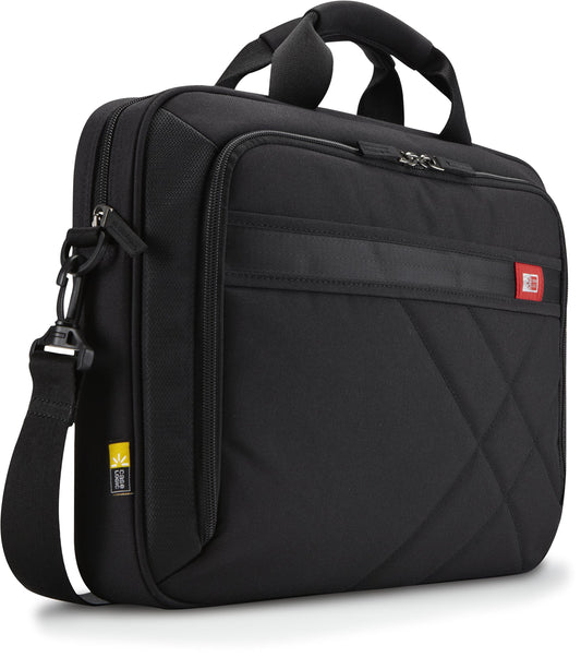 Case Logic 15-Inch Laptop and Tablet Briefcase, Black (DLC-115)