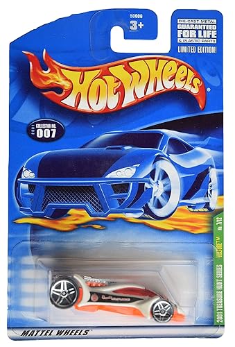 Hot Wheels 2001 Treasure Hunt Series [white/orange] Vulture #7/12