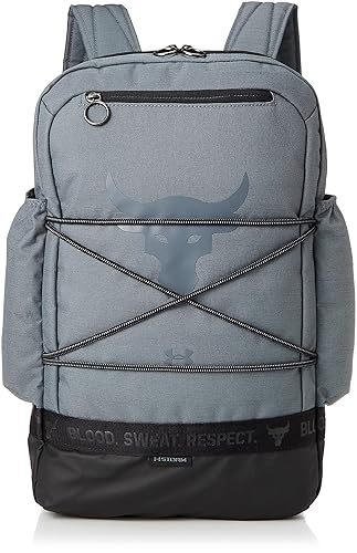 Under Armour UA Project Rock Brahma Backpack Training Bag, Black / Black / Pitch Gray, Free Size