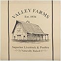 VHC Brands Valley Farms Farmhouse Barn Shower Curtain 72x72