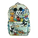 Disney Mickey Mouse Wondapop Deluxe Oversize Print Large 16" Backpack with Laptop Compartment - A19757