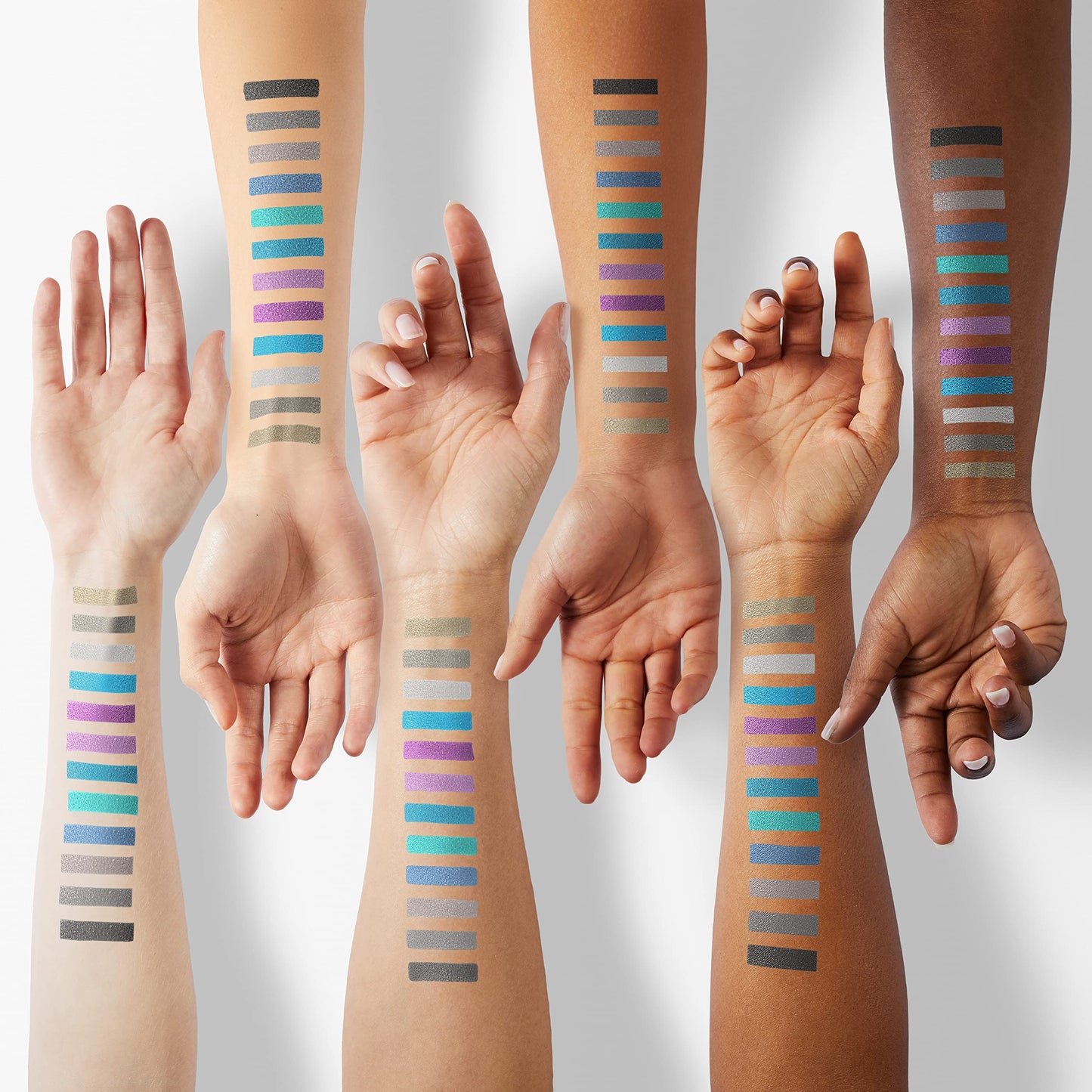 L.A. COLORS Day to Night 12 Color Eyeshadow, After Dark CES432