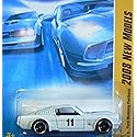 Hot Wheels 2008 027 New Models # 27 Ford Mustang Fastback White 1:64 Scale
