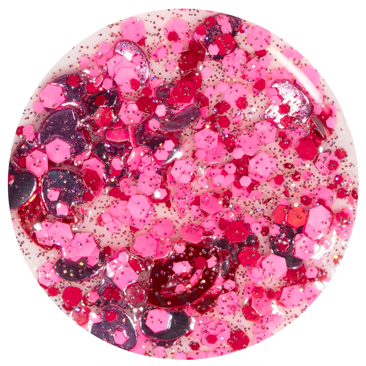 Orly Nail Polish Topper 'Kiss n Tell' | Heart & Lips Confetti Top Coat Beauty & Personal Care Orly
