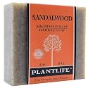 Plantlife Sandalwood Bar Soap - Moisturizing and Soothing Soap for Your Skin - Hand Crafted Using Plant-Based Ingredients - Made in California 4oz Bar