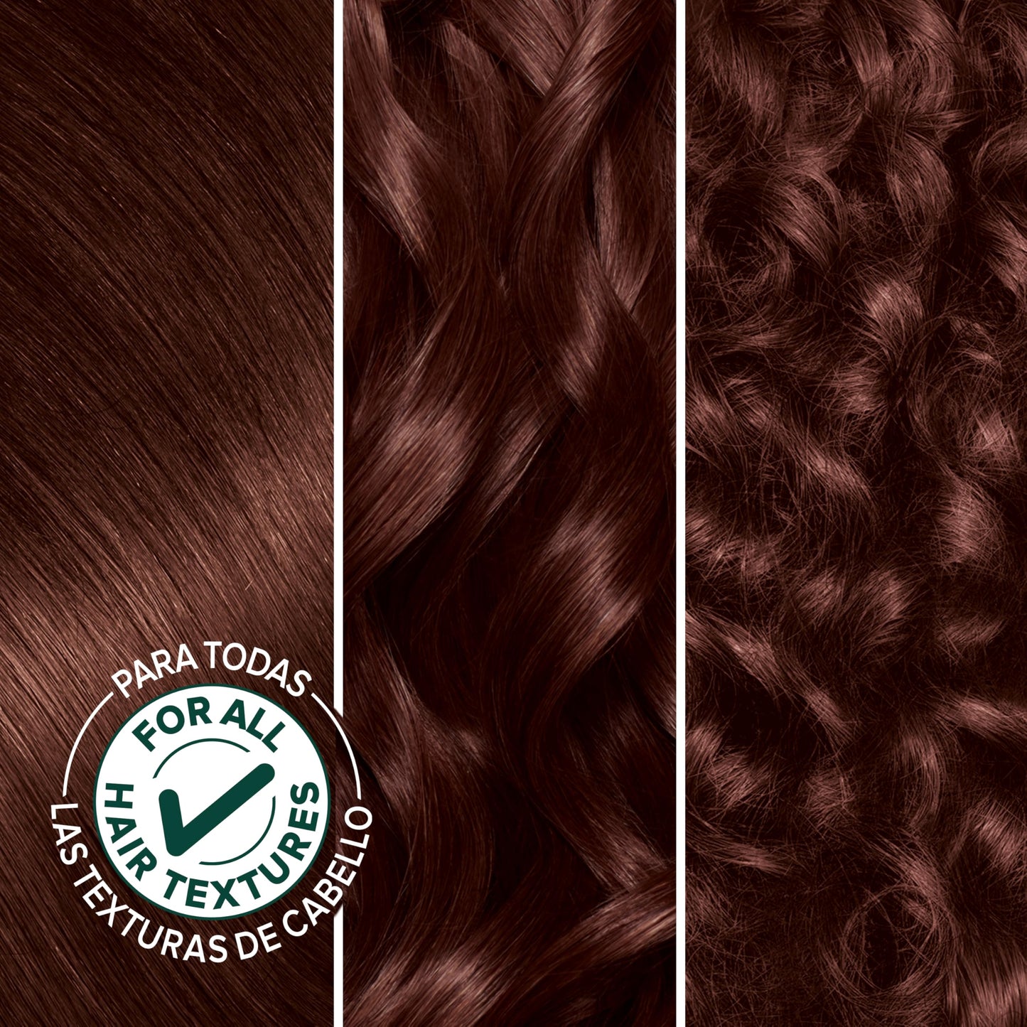Garnier Nutrisse Ultra Crème Hair Color, Permanent Hair Dye with 100% Gray Coverage, Vegan & Cruelty-Free, 415 Soft Mahogany Dark Brown (Raspberry