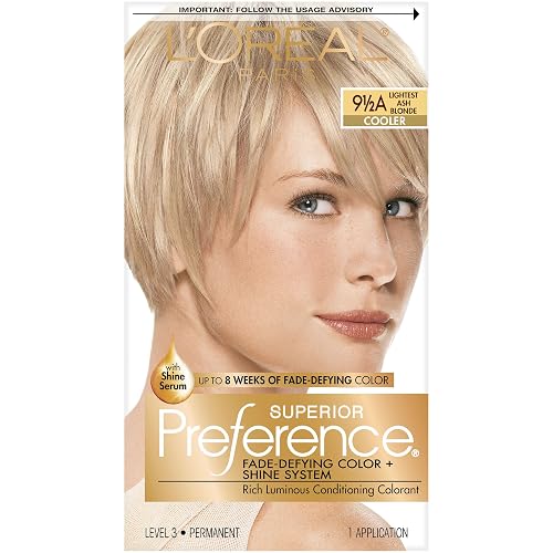 L'Oreal Preference #9.5A Extra-Light Ash Blonde, 1 ct