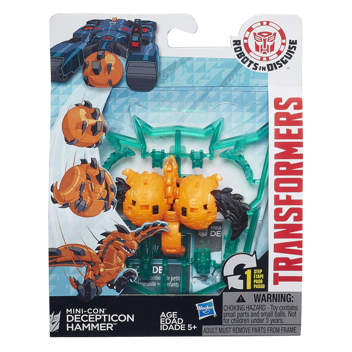 Transformers Robots In Disguise Minicon Decepticon Hammer Action Figure