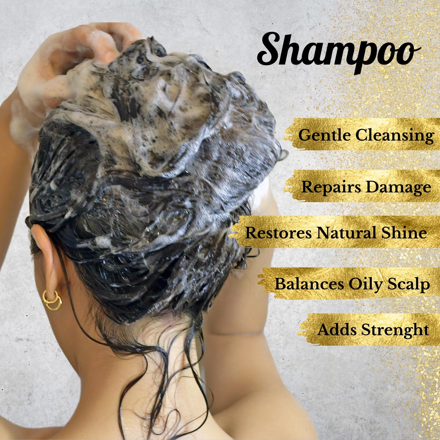 Benliss Shampoo and Conditioner Set With Argan and Macadamia Oil- Sulfate Free - For Straight, Curly, Frizzy, Dry - Hair Repair for Damaged Hair
