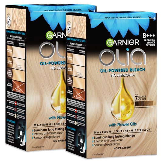 Garnier Olia Hair Color, Ammonia-Free Permanent Hair Dye, Oil-Powered Formula for up to 7+ levels of lift with Bonding Care, Vegan & Cruelty Free Beauty & Personal Care Garnier