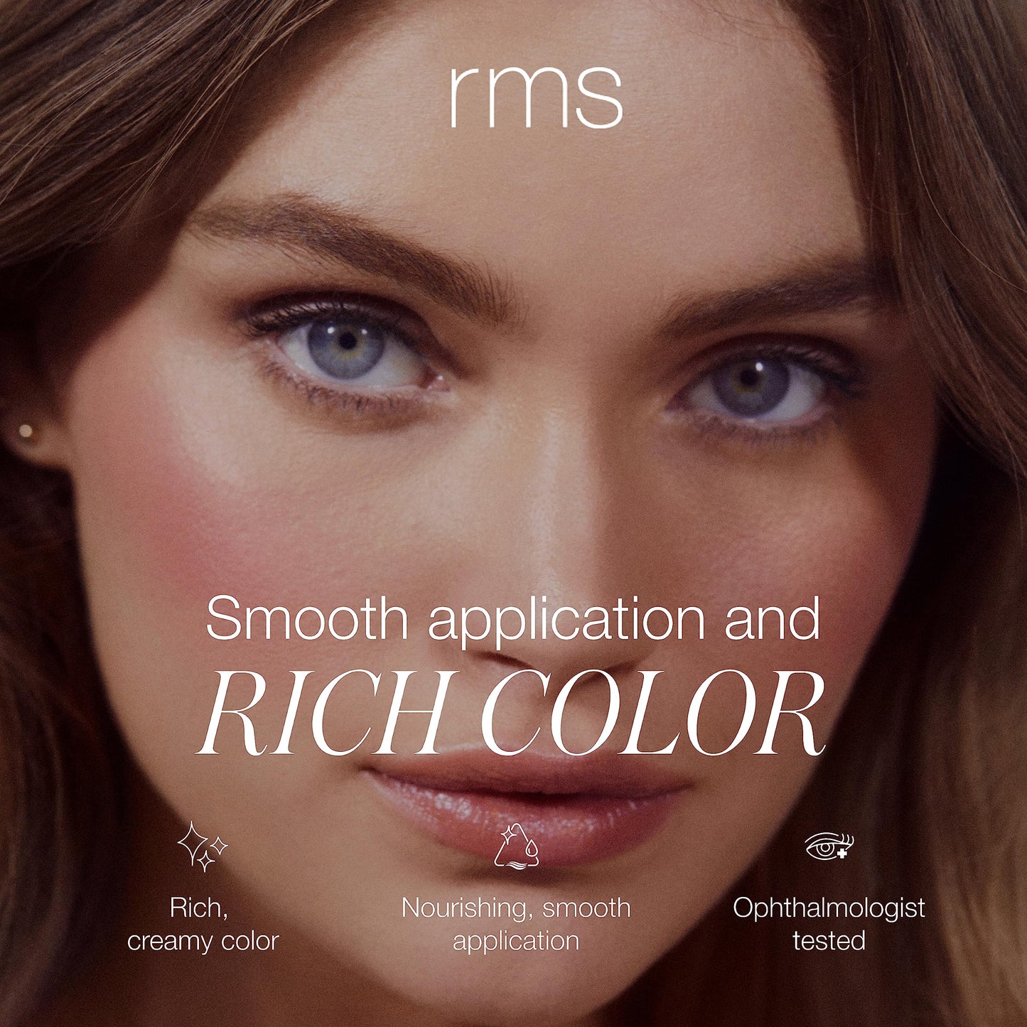 RMS Beauty Straight Line Kohl Eye Pencil - Waterproof, Creamy, Long-Lasting, Smudge-Proof, Intense Rich Color, Natural Ingredients, Twist-Up, 0.04 oz