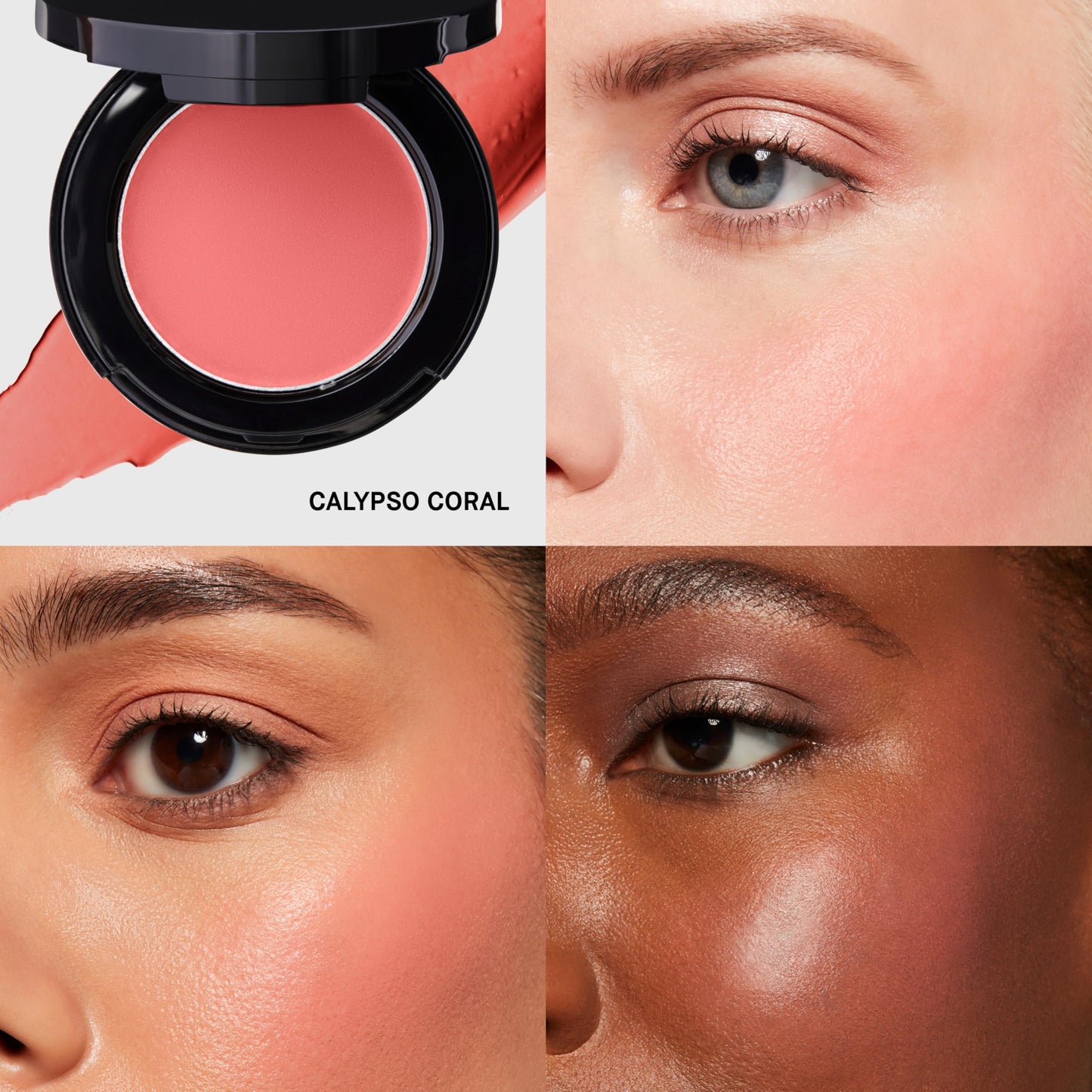 Bobbi Brown Pot Rouge for Lips & Cheeks | Cream Blush for a Flushed, Natural-Looking Blush, 0.13 Ounce, Calypso Coral