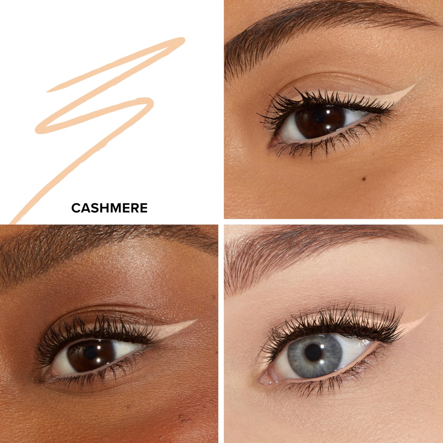 Too Faced Killer Liner 36-Hour Gel Eyeliner Pencil | Long Lasting, Waterproof, Non-Flaking Eyeliner Pencil, 0.04 Ounce, Cashmere