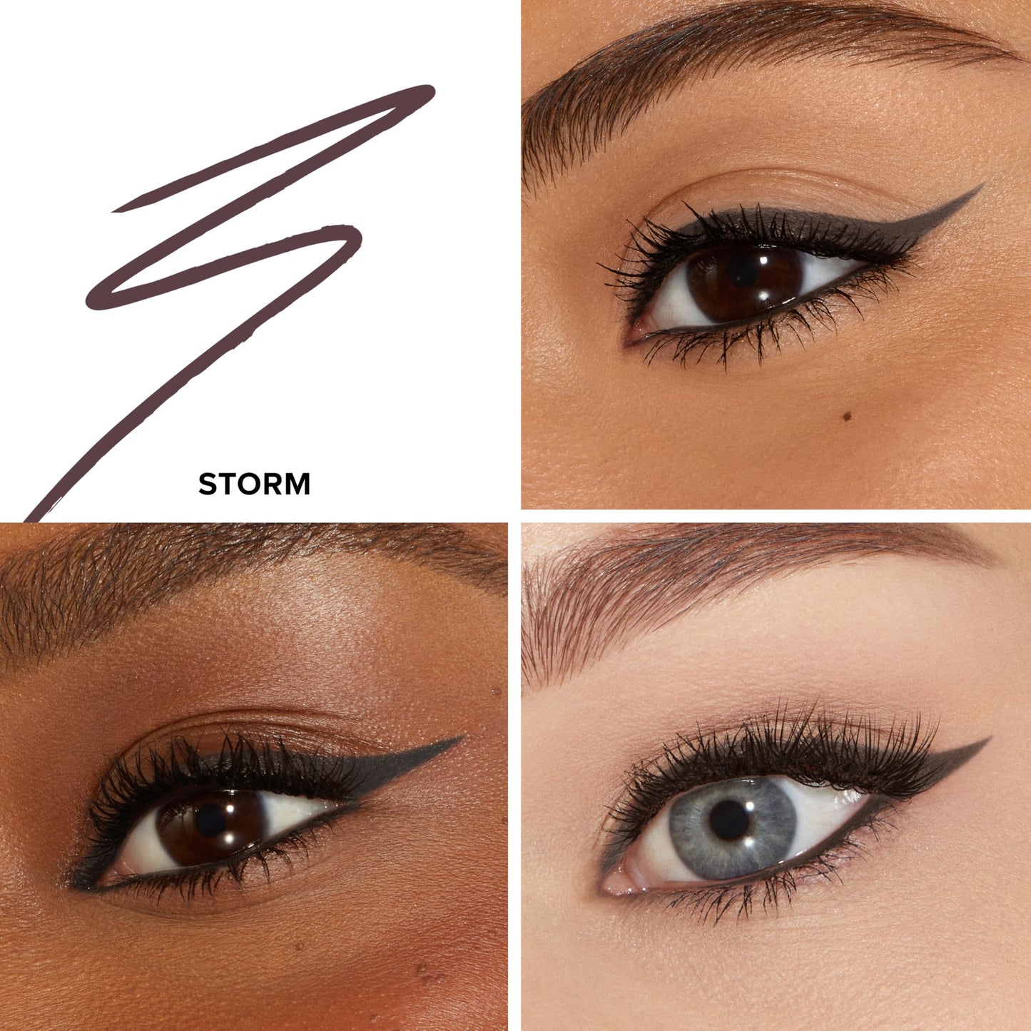 Too Faced Killer Liner 36-Hour Gel Eyeliner Pencil | Long Lasting, Waterproof, Non-Flaking Eyeliner Pencil, 0.04 Ounce, Storm