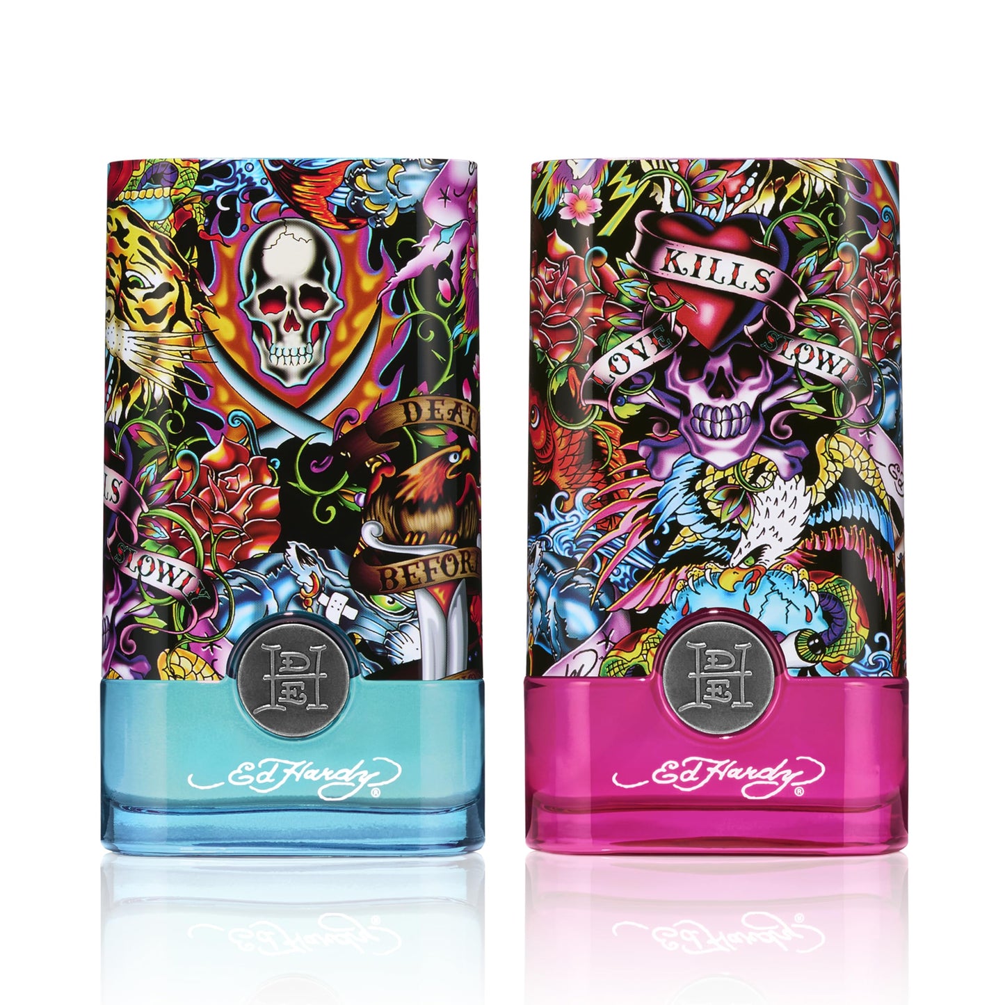 ED HARDY Men's Cologne Fragrance Spray, Hearts & Daggers, Eau De Toilette, Gift for Him, 3.4 fl oz