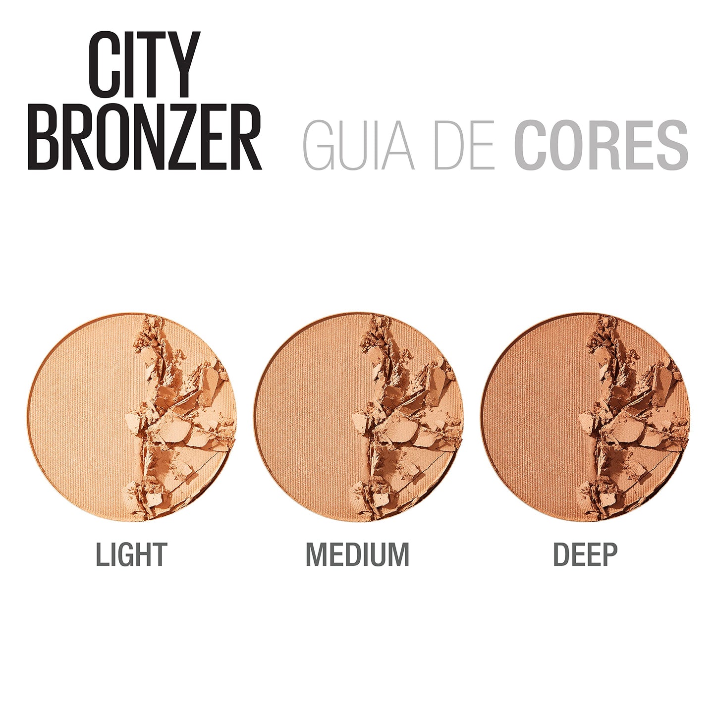 Maybelline New York City Bronzer Powder Makeup, Bronzer and Contour Powder, 100, 0.32 oz.