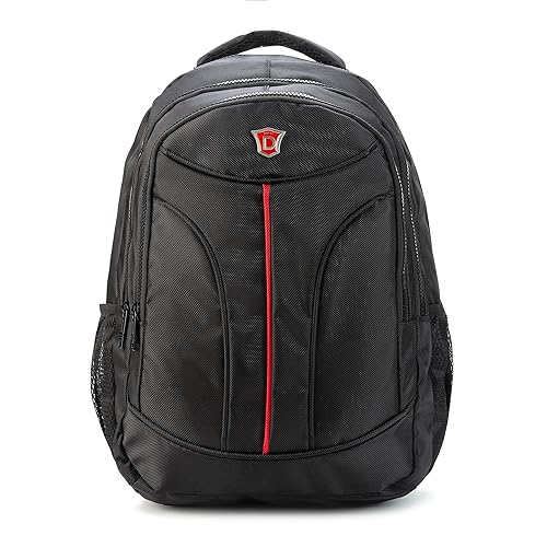 DUKAP CRUISER Executive Travel Backpack with 15.6-inch Laptop Pouch | Comfortable Carrying with Reinforced Straps, Water Resistant and Heavy-Duty Bag | Black