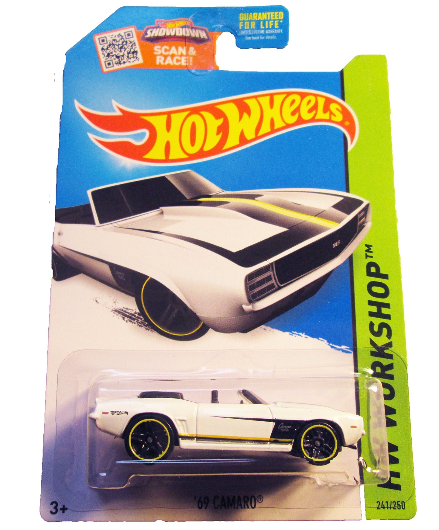 Hot Wheels, 2015 HW Workshop, 69 Camaro [White] #241/250