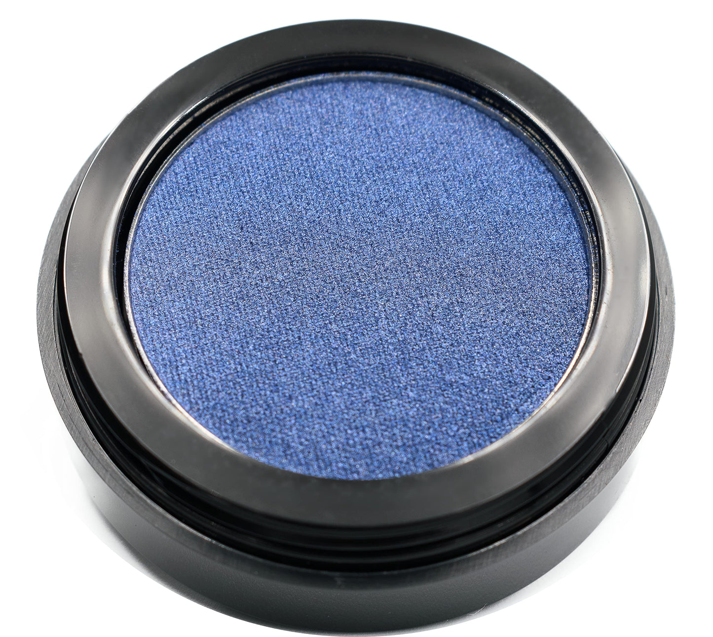 Pure Ziva Atlantic Navy Denim Royal Blue Sparkling Pressed Powder Single Vegan Eyeshadow; Talc, Paraben & Cruelty Free Beauty and Personal Care Pure Ziva