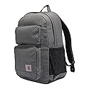 Carhartt 27L Classic Single-Compartment Backpack, Durable Pack with Laptop Sleeve and Duravax Abrasion Resistant Base, Gravel