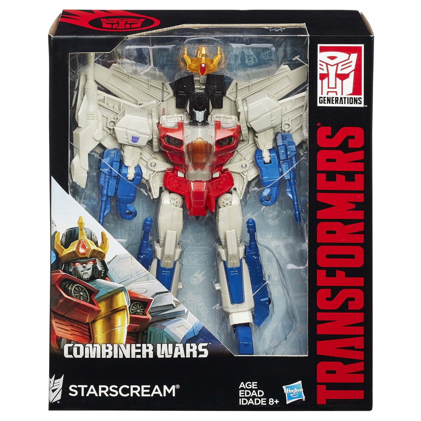 Transformers Generations Leader Class Starscream Figure Action Figure