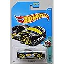 Hot Wheels 1:64 Scale die cast Tooned 8/10, Black C6 Corvette 77/365