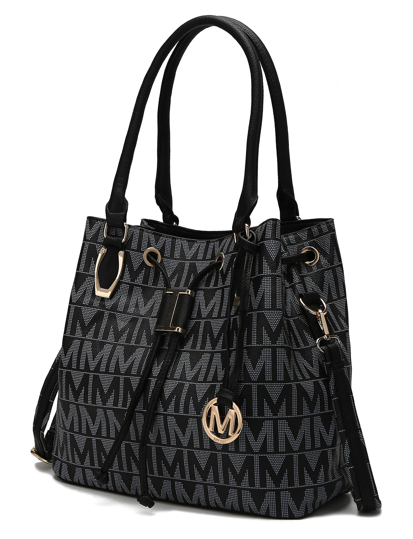MKF Collection Shoulder Bag for Women, Vegan Leather Top-Handle Crossbody Bag Tote Bag Handbag Purse by Mia K