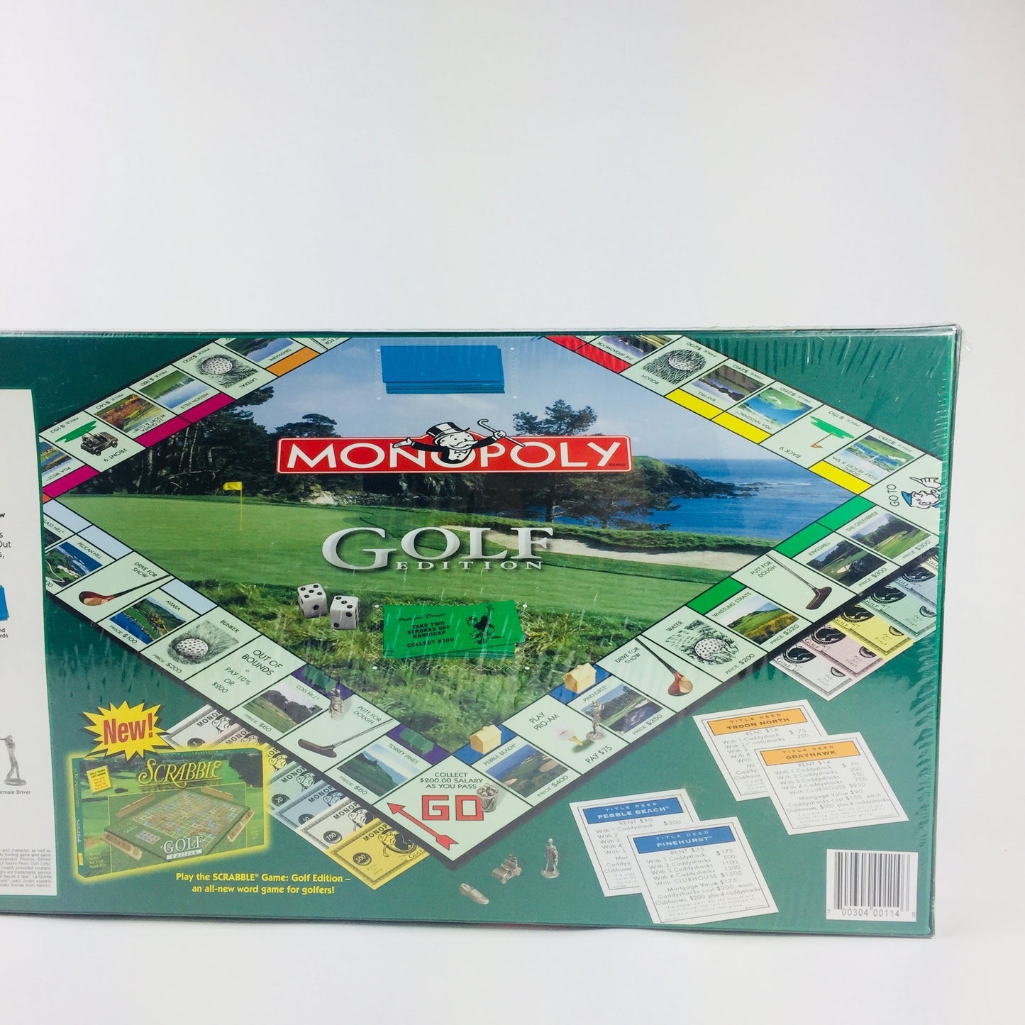 Golf 2000 Collector's Edition Monopoly Board Game