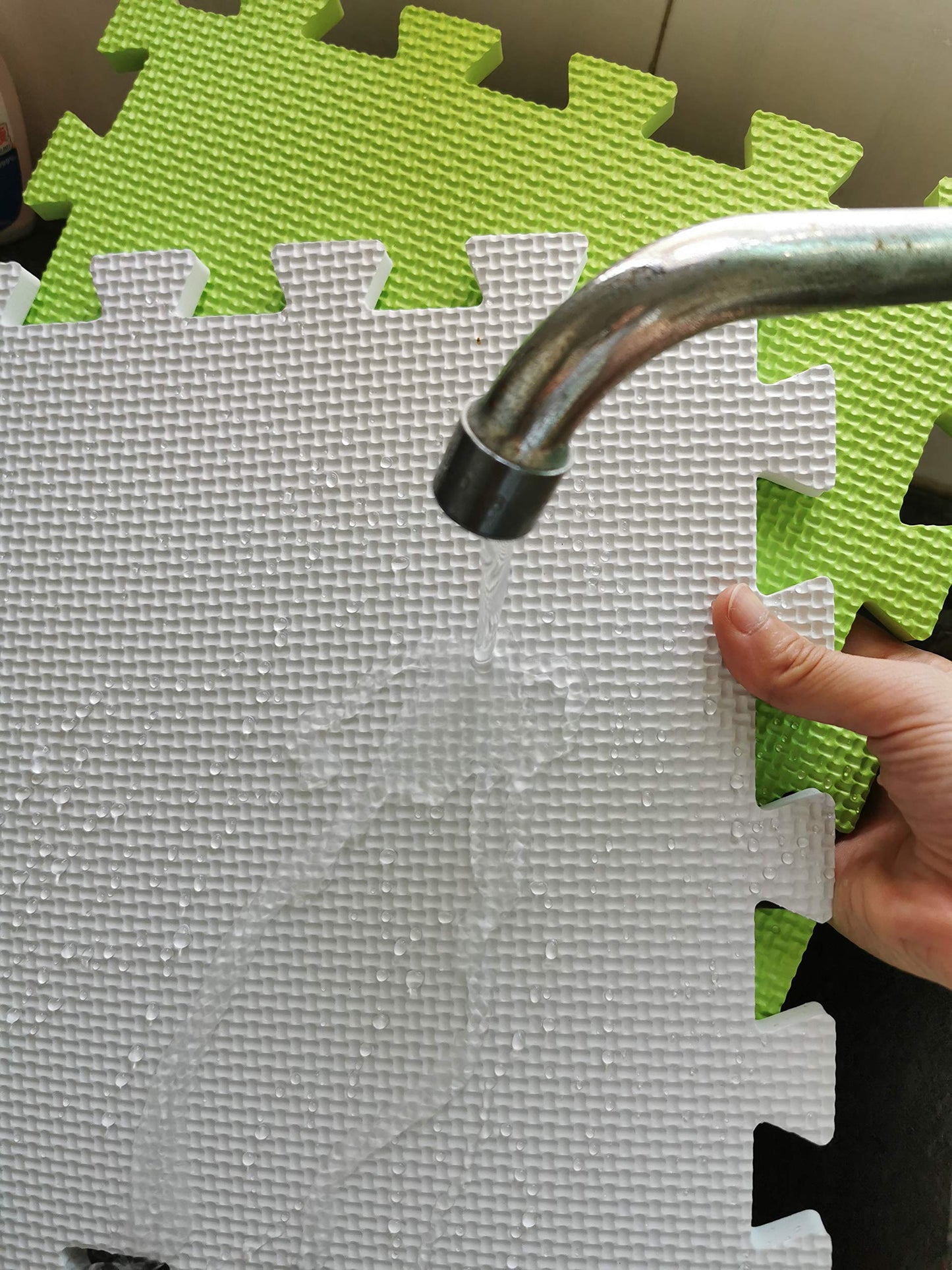 YIMINYUER 20 Tiles Baby Soft Puzzle Play Mats – 30x30x1cm EVA Foam Interlocking Floor Mats for Kids, Toddlers & Children