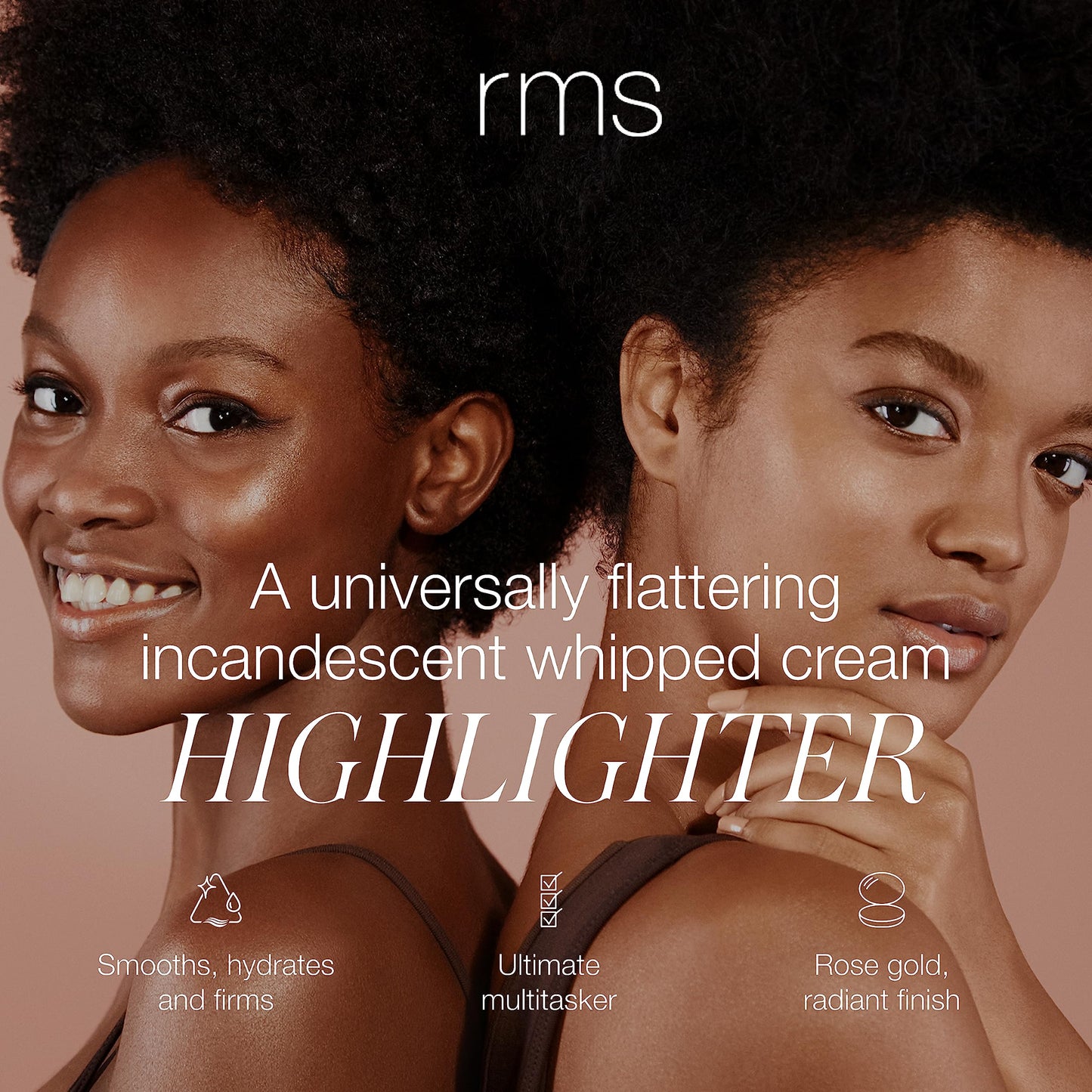 RMS Beauty Master Radiance Base - Hydrating & Skin Firming Illuminating Highlighter Makeup Cream with Light-Reflecting Pearls for Glowing, Radiant
