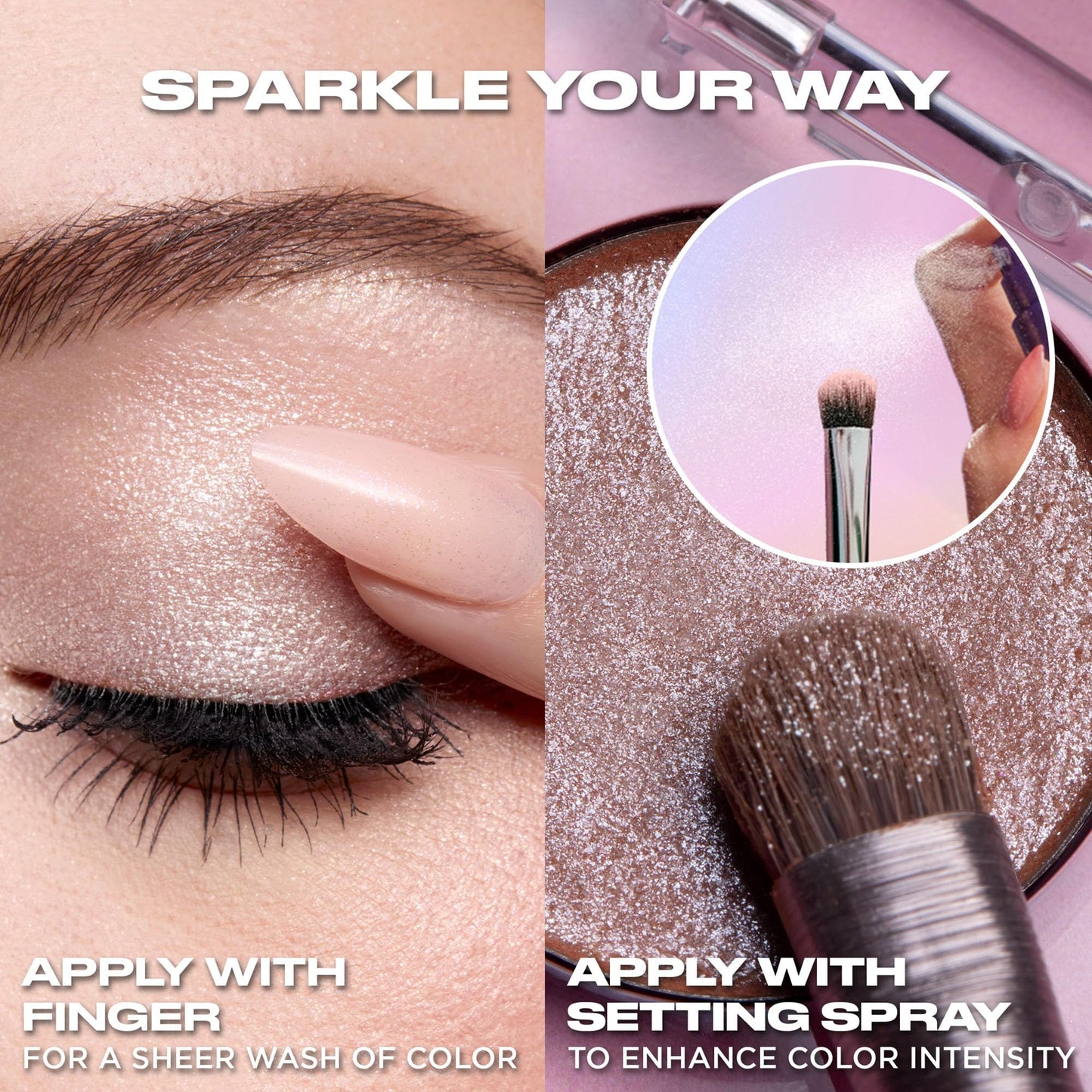 Urban Decay 24/7 Moondust Glitter Eyeshadow Single - Sparkly Eye Glitter Makeup, Long-lasting, Highly Reflective Shimmer, Eye Shadow Topper, Space Beauty and Personal Care URBAN DECAY