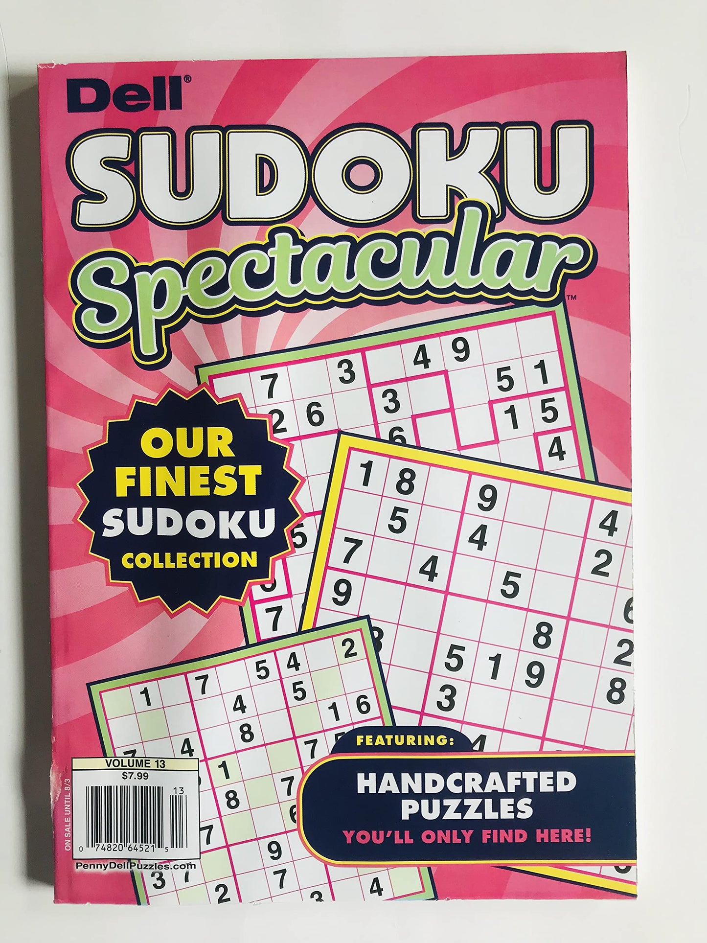 Volume 11, 12, and 13 of The Sudoku Spectacular Puzzles from Penny Press Collector's Series