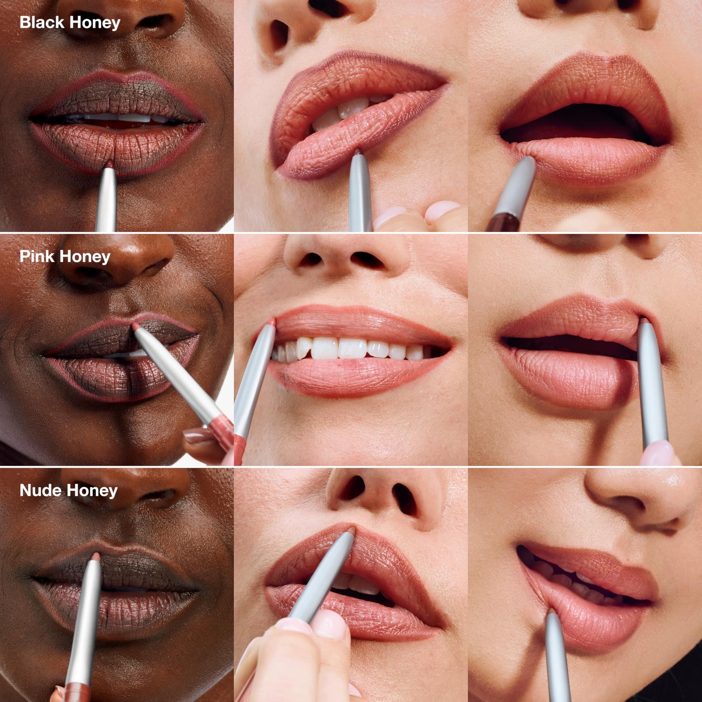 Clinique Long Lasting Quickliner Lip Liner | Non-Drying + No Sharpening, Nude Honey