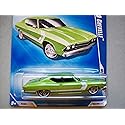 HOT WHEELS 08/10 '09 MUSCLE MANIA '69 CHEVELLE LT GREEN WITH WHITE STRIPE 084/190 by Hot Wheels